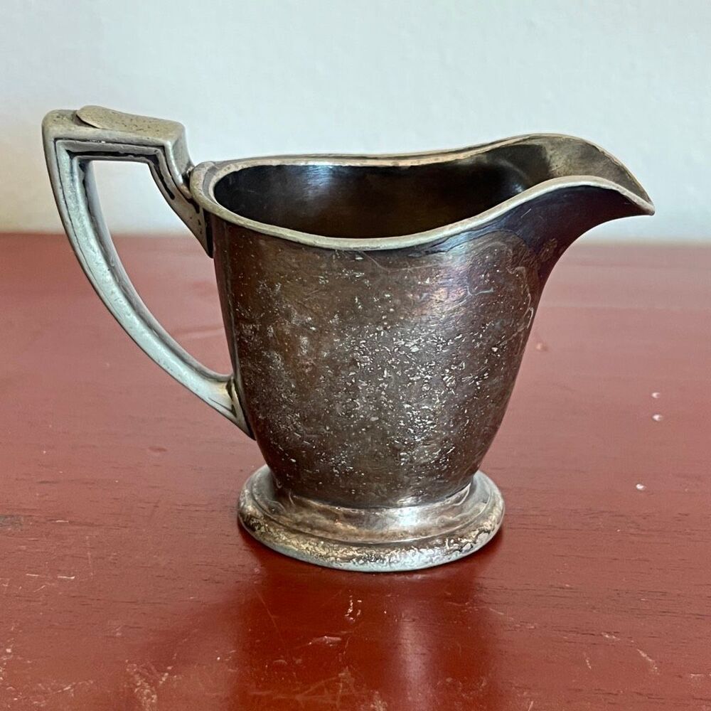 VTG International Silver GRAYLINGS Club Heavy Hotel Ware 2oz Creamer 05007